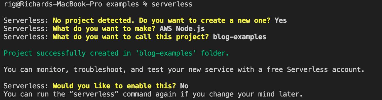 Getting started with Serverless Framework – Olrichs.com